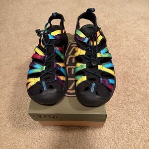 KEEN Women’s Whisper Original Tie Dye Sport Adventure Sandals New in Box